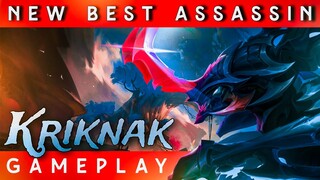 Kriknak Is The Best Assassin Right Now | Newly Buffed | Mega Kill Solo Carry Gameplay | AoV | CoT