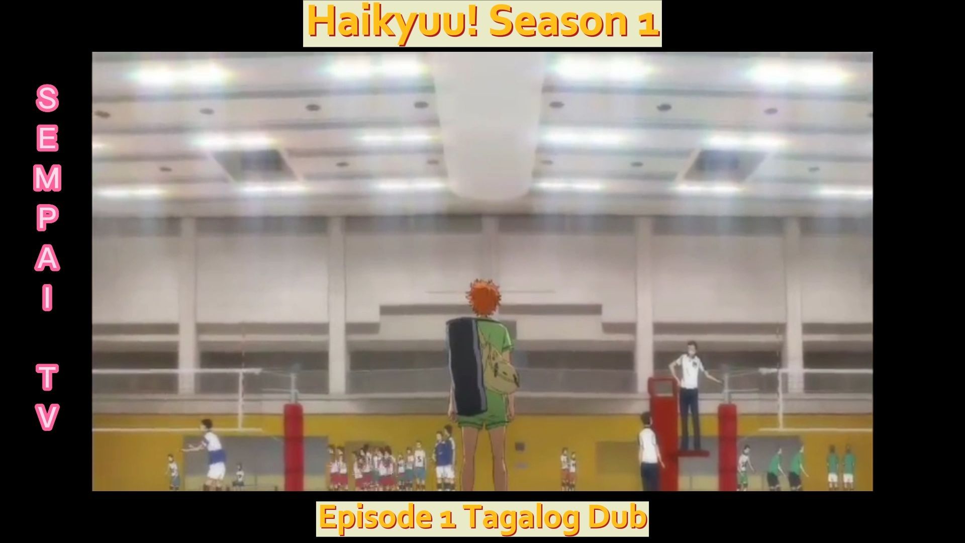 haikyuu s1 eng dub ep 1 - BiliBili