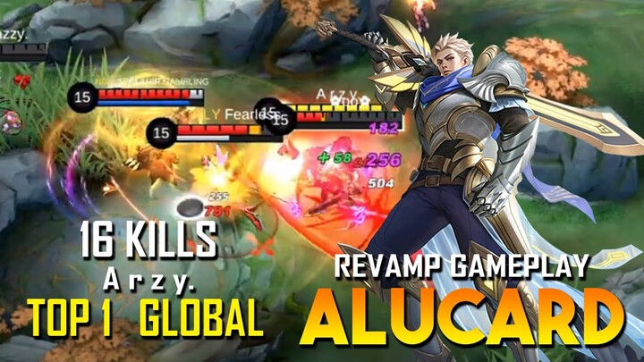 Alucard Revamp Gameplay! Top 1 Global Alucard by A r z y. [ Project Next] - Mobile Legends