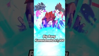 El PODER del Big Bang Kamehameha  x1,000 | Dragon Ball Z