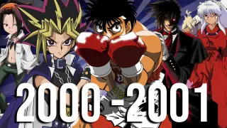 Best anime of 2000 & 2001