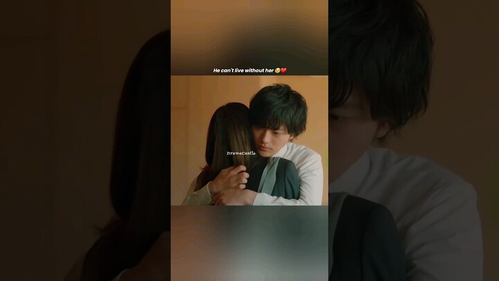 He can't live without her 😢❤ #jdrama #japanese #aoharuride #shorts