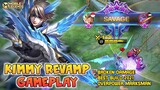 Gameplay New Revamped Kimmy 2021 , Insane Damage - Mobile Legends Bang Bang