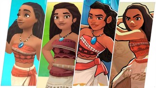 Moana Evolution in Games.