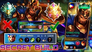 ARE YOU STUCK IN EPIC & LEGEND TRY MY NEW SECRET BUILD TO EASILY REACH MYTHIC IN 1 DAY...MLBB💥