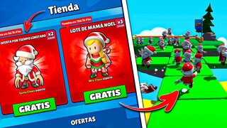 😱COMO CONSEGUIR GRATIS la NUEVA SKIN de SANTA CLAWS en STUMBLE GUYS.....Oferta INCREIBLE🤑🔥