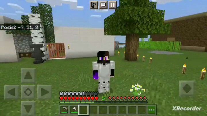 Minecraft one bolck