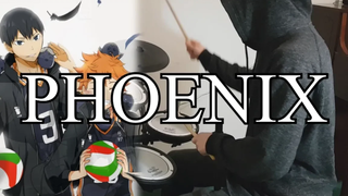 Haikyuu !! S4 OP Full (Haikyu !! TO THE TOP) "PHOENIX / BURNOUT SYNDROMES" กลองปก (I hit it)