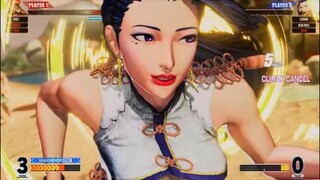 KOF15　チャンピオンvs拳皇　世界１位ルオン　８HITクライマックスコンボ　動きが異次元のルオン