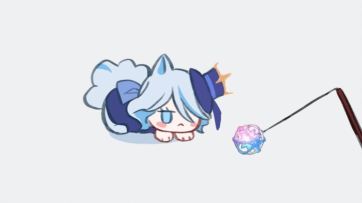 [Genshin Impact meme]oiiaioooooiai, fishing for a cat
