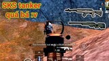 PUBG Mobile - Khi SKS Tap Auto Thì Chỉ Thua MK14 Thôi ^^ | SKS + AWM Solo Squad