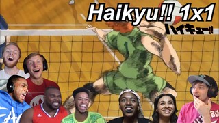 Haikyu!! 1x1 Reactions | Great Anime Reactors!!! | 【ハイキュー!!】【海外の反応】