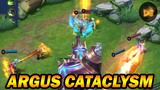 ARGUS CATACLYSM GAMEPLAY [SKILL EFFECTS] in Mobile Legends