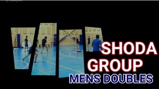 HIGHLIGHTS GAME (SHODA GROUP ) BADMINTON  JAYSON & MM  VS DAH   & REN