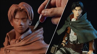 Sculpting LEVI ACKERMAN | Attack On Titan [ Shingeki No Kyojin ]