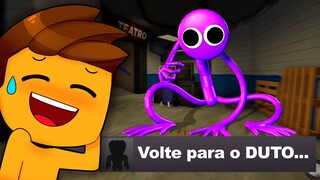 ATUALIZOU! RAINBOW FRIENDS TEM NOVO FINAL? ROXO SAIU DO DUTO?