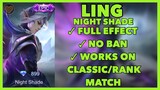 Ling Dragon Tamer Skin Script - Full Effects - Patch Aamon | Mobile Legends