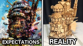 I Built a "Howl's Moving Castle" Wooden Replica in 12 Hours