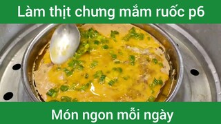 Làm thịt chưng mắm ruốc p6