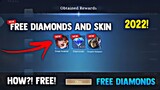 FREE 3K DIAMONDS AND EPIC SKIN! "CLAIM NOW" FREE DIAMONDS! HOW?! LEGIT! | MOBILE LEGENDS 2022