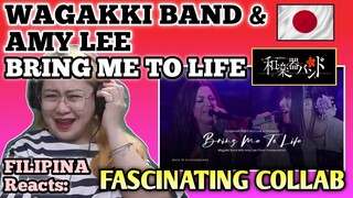 WAGAKKI BAND & AMY LEE - BRING ME TO LIFE (LIVE) || FASCINATING COLLAB || FILIPINA Reacts