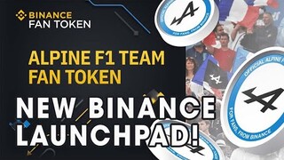 Alpine Fan Token Launchpad - Binance's First Partnership With an F1 Team! | Archie Lim