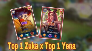ZukaNoPro Kết Hợp Cùng Top 1 YENA Việt Nam Quẩy Rank Cao Thủ 58 Sao Cực Đỉnh ✔️ - Liên Quân Mobile