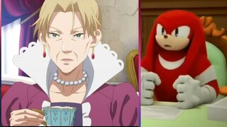 Knuckles rates Otome Game Sekai wa Mob ni Kibishii Sekai desu female characters crushes