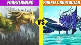 Foreverwing vs Purple Crustacean (Sea Beast) | SPORE