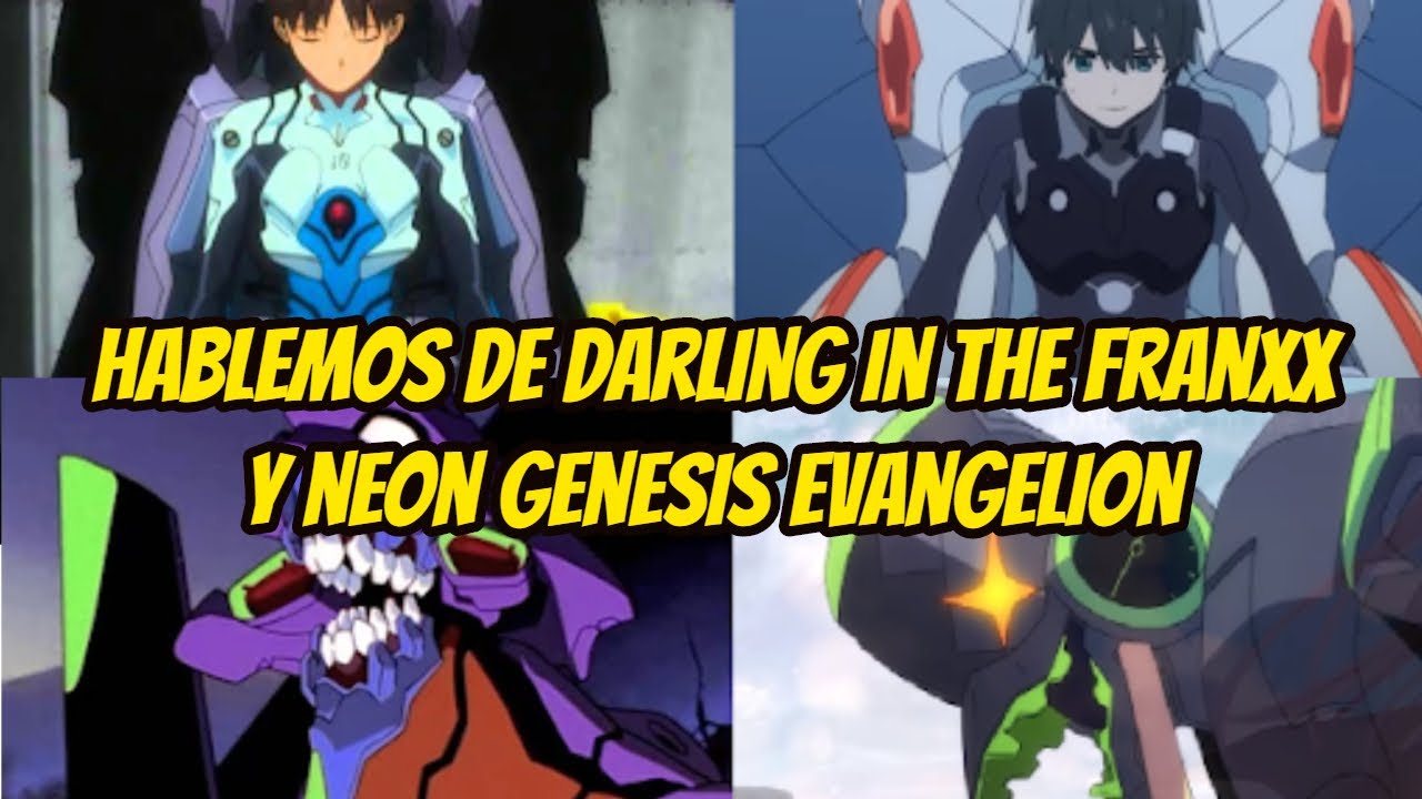 🎩 Hablemos de DARLING IN THE FRANXX y EVANGELION You Can (Not) Copy and  Paste - BiliBili