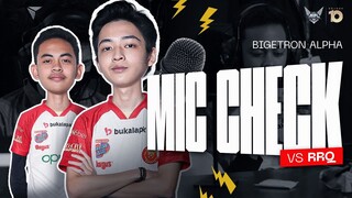 KYY GA BISA BAHASA ENGGRES - Mic Check Bigetron Alpha vs RRQ Hoshi MPL ID S10