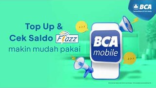 Top Up Flazz Anti Ribet di BCA Mobile