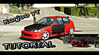 [🔴How to make Easy Clean look ek9 ] Car Parking Multiplayer 4.7.8