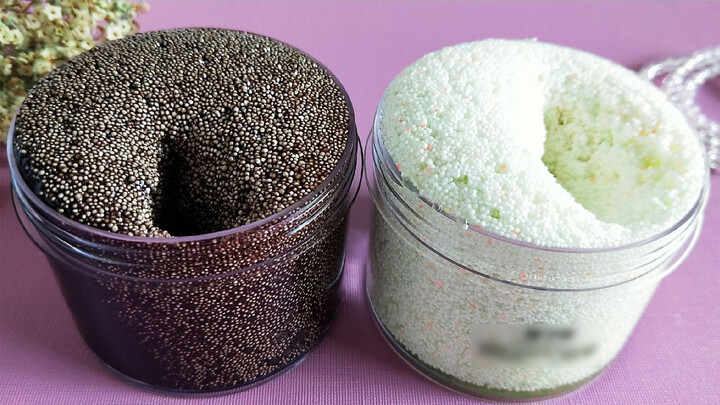 [Slime] The Snowy Crispy Sugar Mud Can Heal Trypophobia? Not for Me.