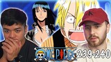 ROBIN LEAVES THE CREW!? - One Piece Episode 239 & 240 REACTION + REVIEW!