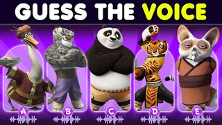 Kung Fu Panda 4 New Voice Edition ! Guess who is strongest ? Guess The Voice | PO, Zhen, Tai Lung🐼🐯