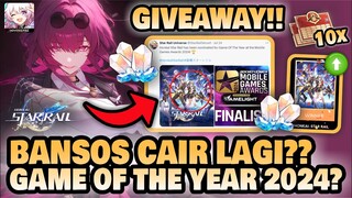 BANSOS CAIR LAGI??! Honkai Star Rail Game of The Year 2024? +GIVEAWAY 🤔 | Honkai: Star Rail