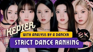 Kep1er has a strong dance line? (dancer’s strict dance ranking with analysis) || GP999-Predebut Era