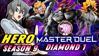 Yu-Gi-Oh! Master Duel - HERO Deck DIAMOND 1 Season 9 🔥