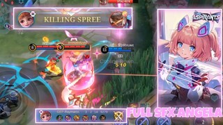 NEW ANGELA CYBER CHERUBIN FULL GAMEPLAY WITH SFX AND EFFECTS :)) - Raymarcc