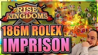 Swarming rally while imprisoned [Rolex 186M city defense] 1093 vs 1960 Rise of Kingdoms