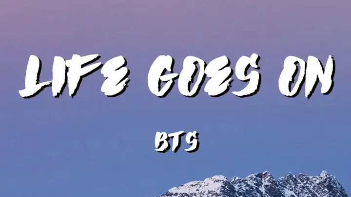 Life Goes On BTS lyrics