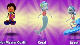 ปลดล็อกชุด Color Master Koral & Beach Subway Surfers Mumbai