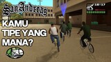 15 TIPE PLAYER GTA SA SAAT DIKEJAR BALLAS DIAWAL GAME