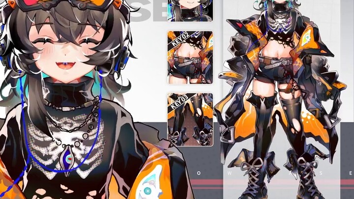 [Live2D Model Display] Life Illusion: Overlimit Hacker
