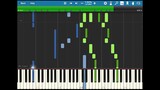 Cats Musical - The Jellicle Ball, piano tutorial, synthesia (sheet music in description)