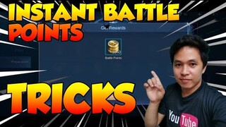 INSTANT BATTLE POINTS ML 2020 TUTORIAL