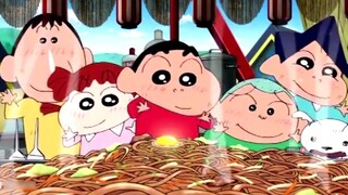 Crayon Shin-chan: The desperate chef Shin-chan! Use half a can of sauce to make the ultimate delicio