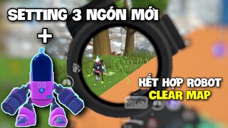 SAUSAGE MAN | DÙNG SETTING 3 NGÓN MỚI KẾT HỢP MỚI ROBOT CLEAR MAP RAINBOW | KAROS TV