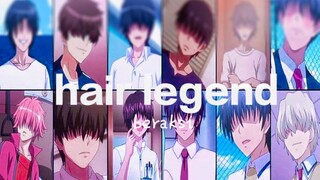 rambut lejen tidak biasa hari ini